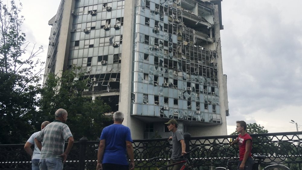 ρωσικη επιθεση στο Ιζμαιλ
