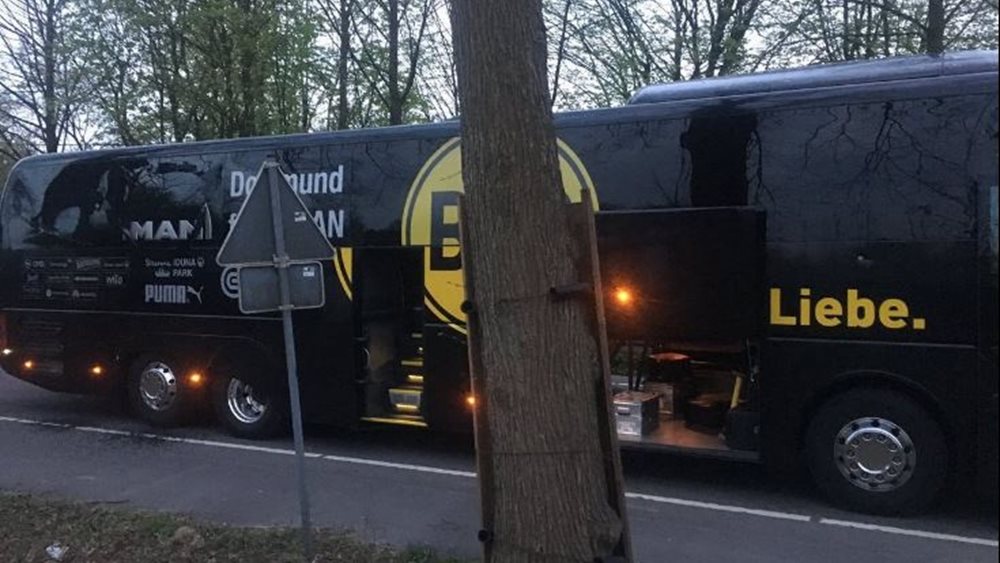 Γερμανία: Εκρήξεις κοντά στο λεωφορείο της Borussia Dortmund