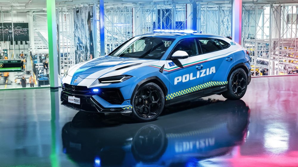 Αυτή η Lamborghini Urus Performante είναι το νέο περιπολικό της ιταλικής αστυνομίας