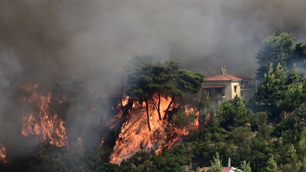 Ανδραβίδα: Υπό μερικό έλεγχο η φωτιά στην περιοχή Άνω Κουρτέσι