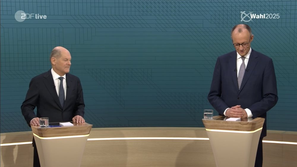 Μεταναστευτικό, οικονομία, Τραμπ στο επίκεντρο της τηλεμαχίας Σολτς - Μερτς εν όψει εκλογών