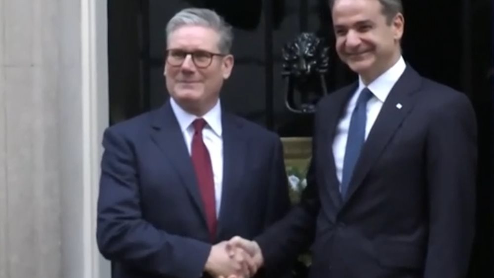 Γλυπτά Παρθενώνα, Ουκρανία και Μέση Ανατολή στην ατζέντα Μητσοτάκη - Στάρμερ