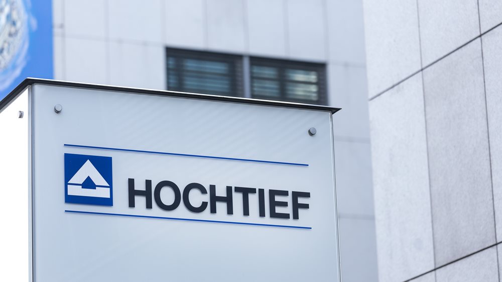 Hochtief: Αυξήθηκαν κέρδη και πωλήσεις στο τρίμηνο