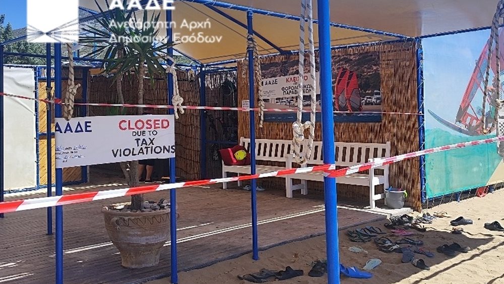 ΑΑΔΕ: Παραποιημένα προϊόντα, λουκέτα και πρόστιμα σε τουριστικούς παραδείσους