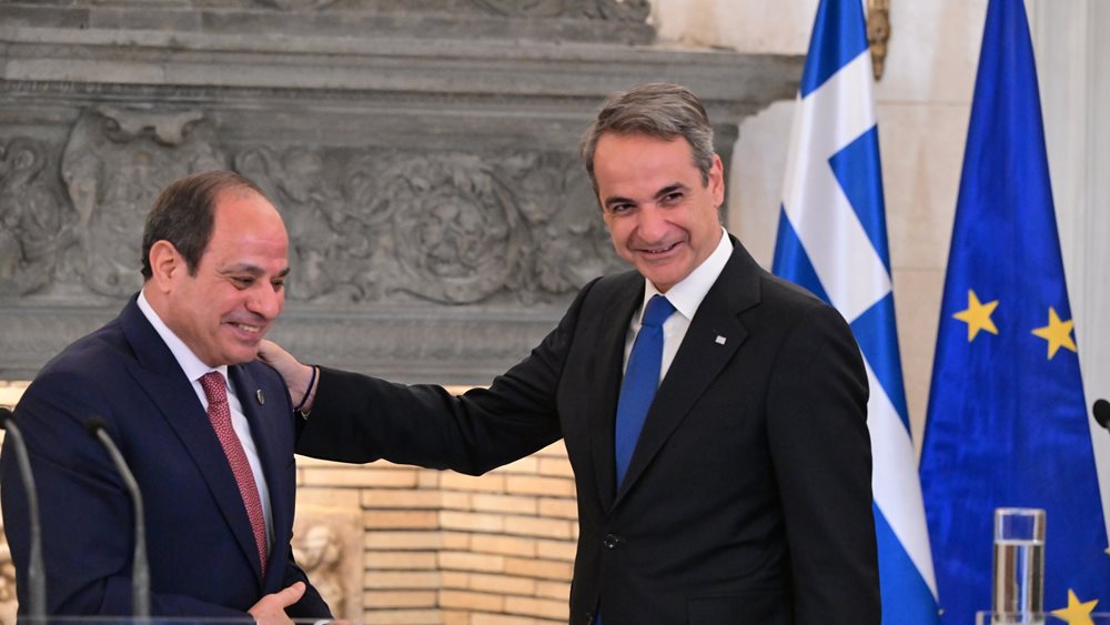 Τηλεφωνική συνομιλία Κ. Μητσοτάκη με Αλ Σίσι για Ανατολική Μεσόγειο, Γάζα και Λιβύη