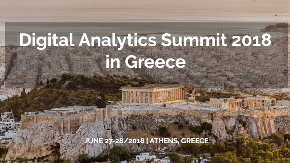 Για πρώτη φορά στην Ελλάδα το Digital Analytics Summit!