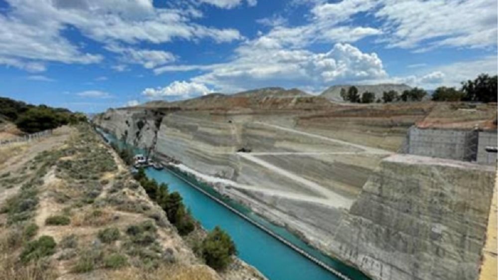 Δόθηκε σήμερα σε κυκλοφορία η Διώρυγα της Κορίνθου για τη θερινή περίοδο