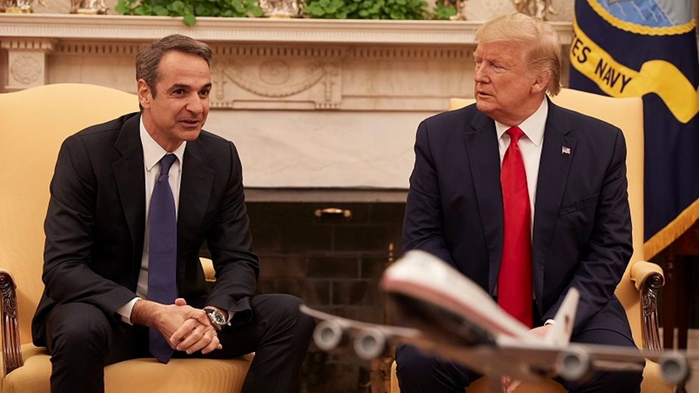 Μητσοτάκης σε Τραμπ: Αναφαίρετο δικαίωμά μας να υπερασπιστούμε τα σύνορα μας