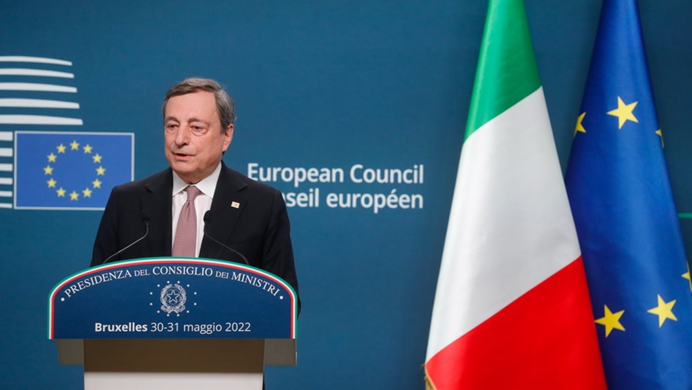 “The agreement on sanctions against Russia is an absolute success,” said Mario Draghi