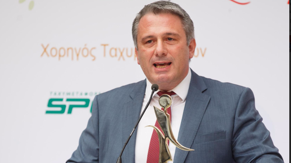 Ο Ανδρέας Αθανασόπουλος, Manager of the Year 2016