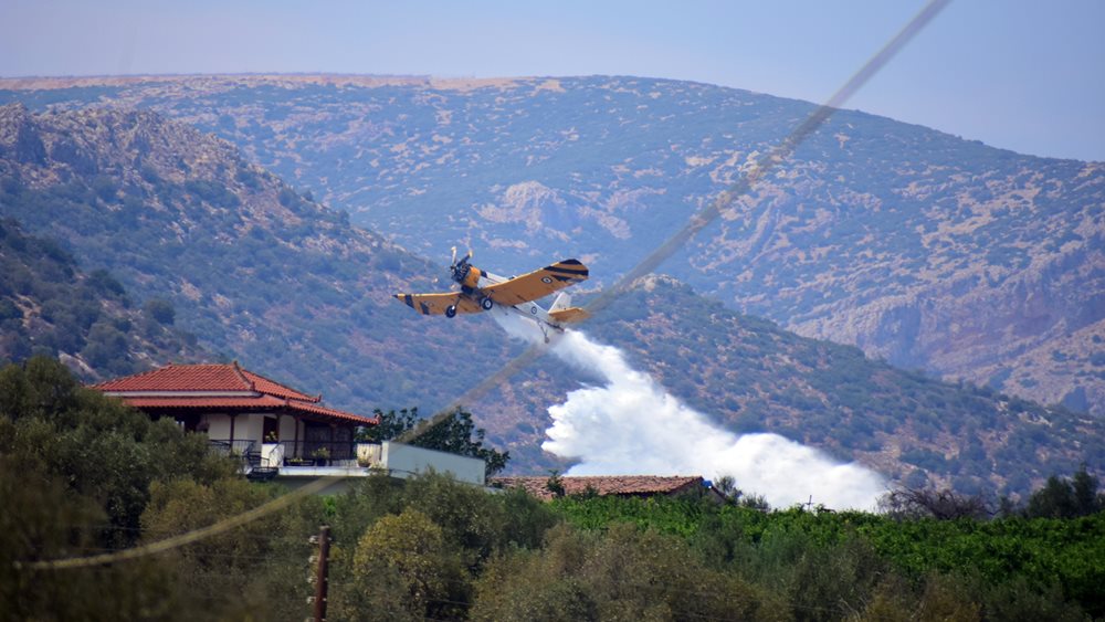 Σε ύφεση η πυρκαγιά στο Λουτράκι Αριδαίας - Λίγοι καπνοί στο όρος Ορβυλος