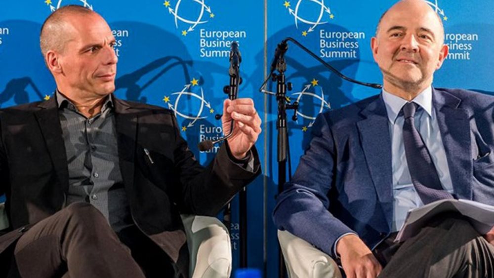 Moscovici: Νάρκισσος ο Βαρουφάκης