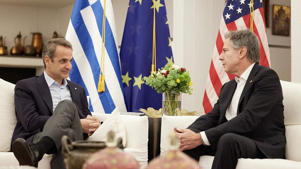 Κυβερνητικές πηγές για F-35 μετά τη συνάντηση Μητσοτάκη-Μπλίνκεν: "Η Ελλάδα θα λάβει αυτά που έχουν συμφωνηθεί"