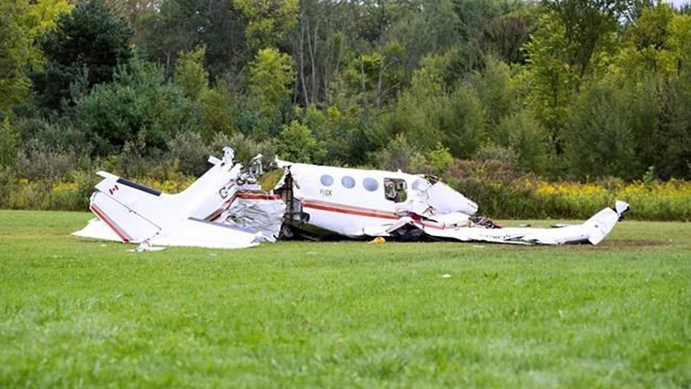 Καναδάς: Ένας νεκρός από τη συντριβή των δύο αεροσκαφών