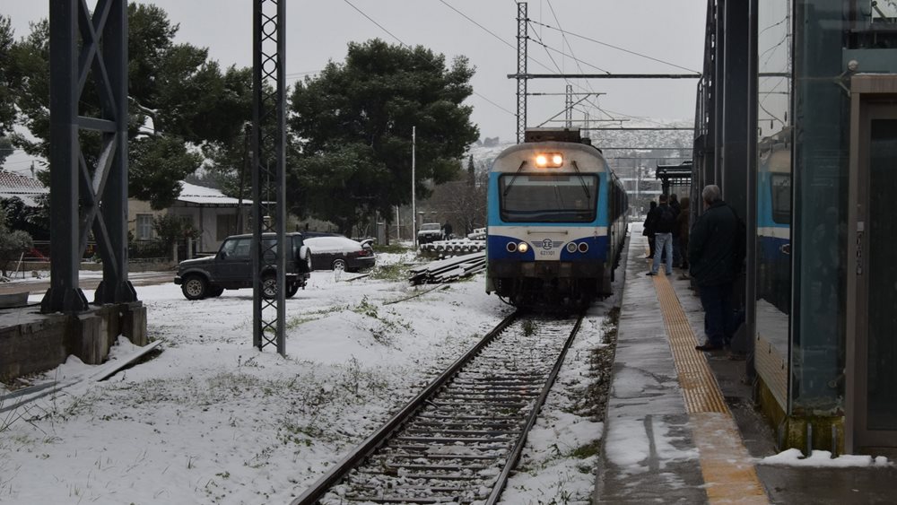 Hellenic Train: Ακύρωση δρομολογίων λόγω καιρικών φαινομένων