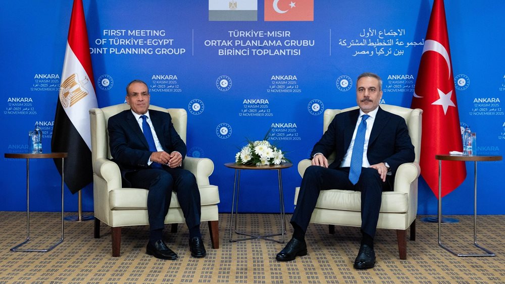 Συνάντηση των υπουργών Εξωτερικών Αιγύπτου και Τουρκίας στην Άγκυρα