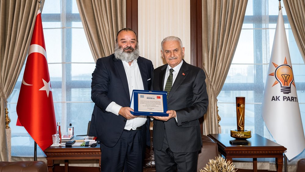 Δωρεά αλληλεγγύης 1 εκατ. ευρώ από Μ. Ηλιόπουλο και Seajets στους σεισμόπληκτους της Τουρκίας