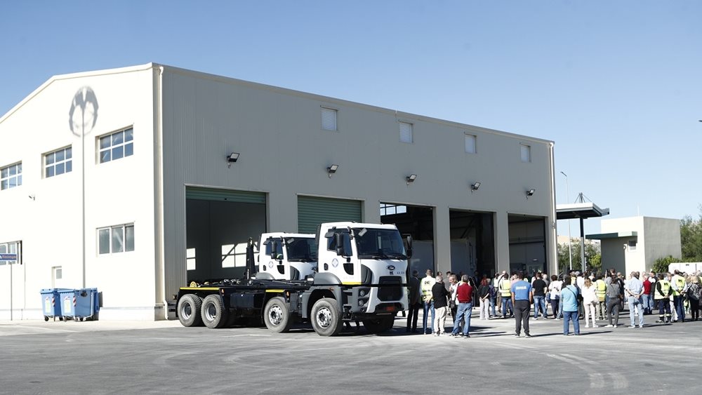 Σε λειτουργία ο Σταθμός Μεταφόρτωσης Απορριμμάτων του Δήμου Αθηναίων στον Ελαιώνα