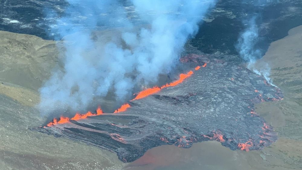 Iceland: Volcano erupts near Reykjavik