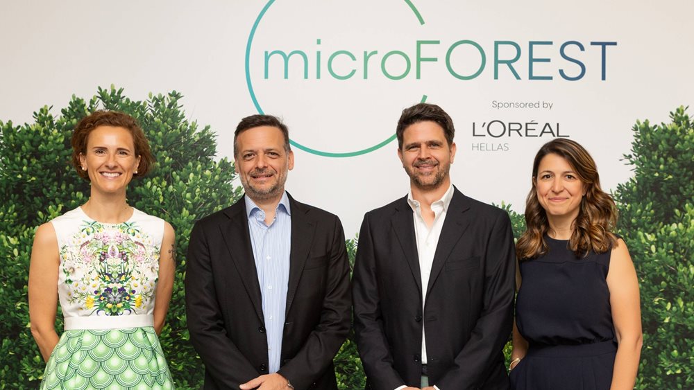 Ένα micro Forest φυτεύεται στην καρδιά της Αθήνας από τη L&#39;Oréal Hellas