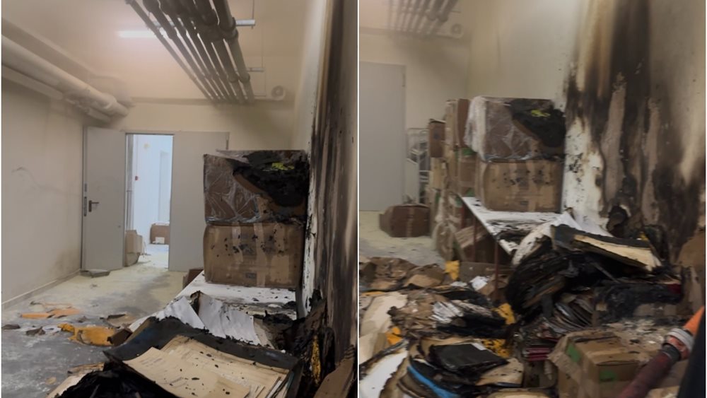 Φωτιά ξέσπασε σε υπόγειο του Γενικού Κρατικού Νίκαιας - Στο σημείο μετέβη ο Άδ. Γεωργιάδης