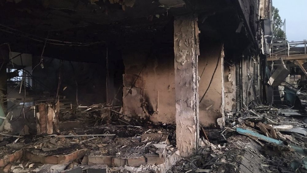 Ουκρανία: Ρωσική αεροπορική επίθεση προκάλεσε ζημιές στις υποδομές του λιμανιού της Οδησσού και σε χώρους αποθήκευσης σιτηρών