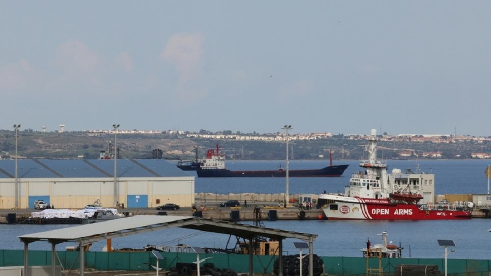 Κύπρος: Απέπλευσε το Open Arms με τρόφιμα και ιατρικά είδη