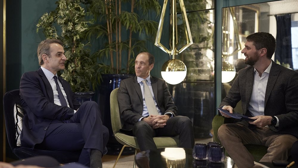 Συναντήσεις Κυριάκου Μητσοτάκη με CEOs και στελέχη τεχνολογικών κολοσσών