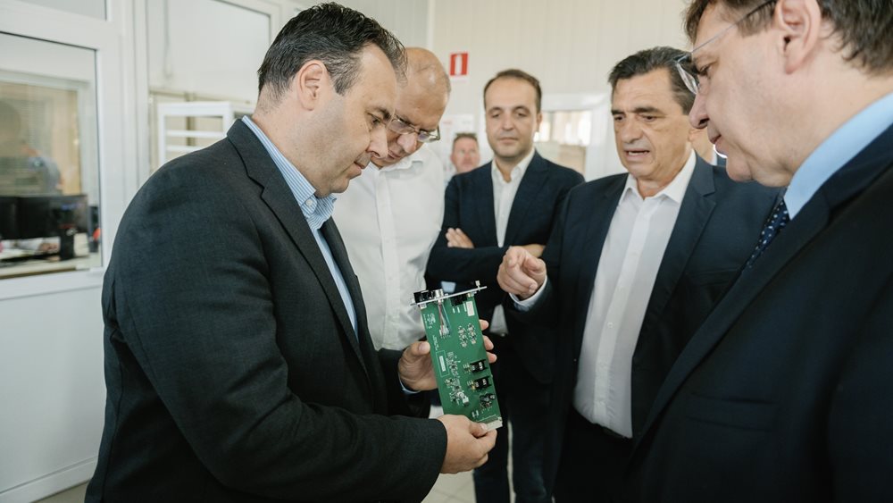 Επίσκεψη της ηγεσίας του Υπουργείου Ψηφιακής Διακυβέρνησης στην Prisma Electronics στην Αλεξανδρούπολη