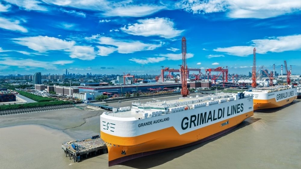 Grande Auckland: Νέο πλοίο μεταφοράς αυτοκινήτων έτοιμο για καύσιμο αμμωνίας από τον Όμιλο Grimaldi