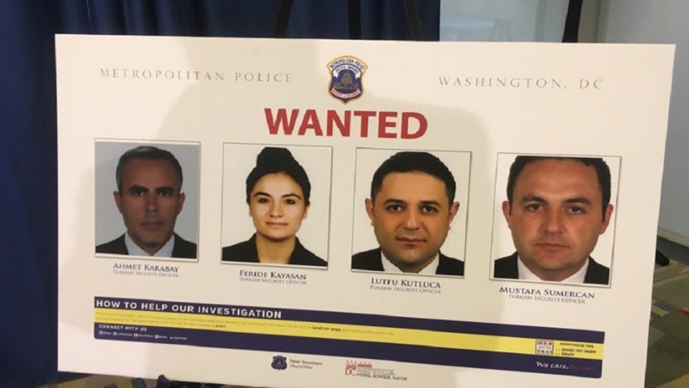 Δικαστικό &quot;χαστούκι&quot; από τις ΗΠΑ στην Τουρκία: Θα απαγγελθούν κατηγορίες στους άντρες του Ερντογάν