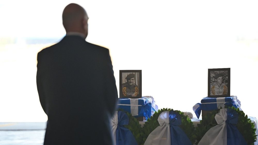 Ν. Δένδιας: Η Ελλάδα επαναπατρίζει τα οστά έξι οπλιτών που έπεσαν ηρωικά κατά την τουρκική εισβολή στην Κύπρο