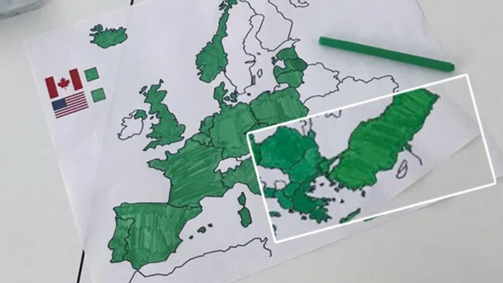 Χαμόγελα σε Τουρκία - Κατεχόμενα για χάρτη που τουίταραν Φινλανδία και ΝΑΤΟ
