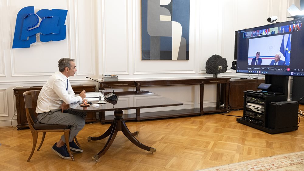 Κ. Μητσοτάκης: Τα σύνορα δεν αλλάζουν δια της βίας - Μόνο η Ουκρανία μπορεί να λάβει αποφάσεις για τα εδάφη της