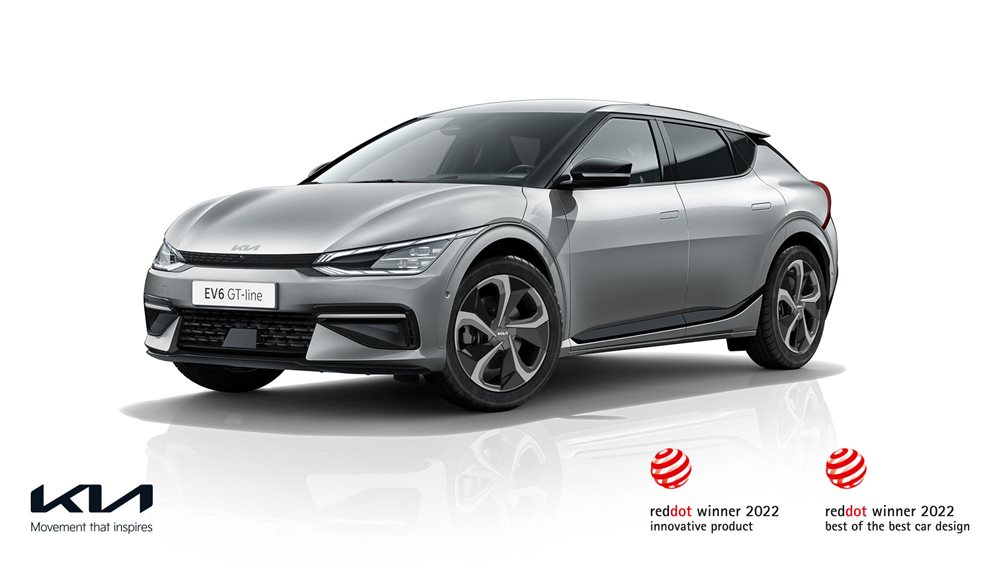 Το Kia EV6 διακρίνεται στα Red Dot Design Awards 2022