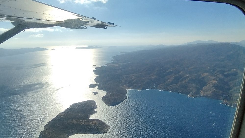 Την πρώτη δοκιμαστική πτήση προς την Ερμιόνη Αργολίδας πραγματοποίησε η Hellenic Seaplanes