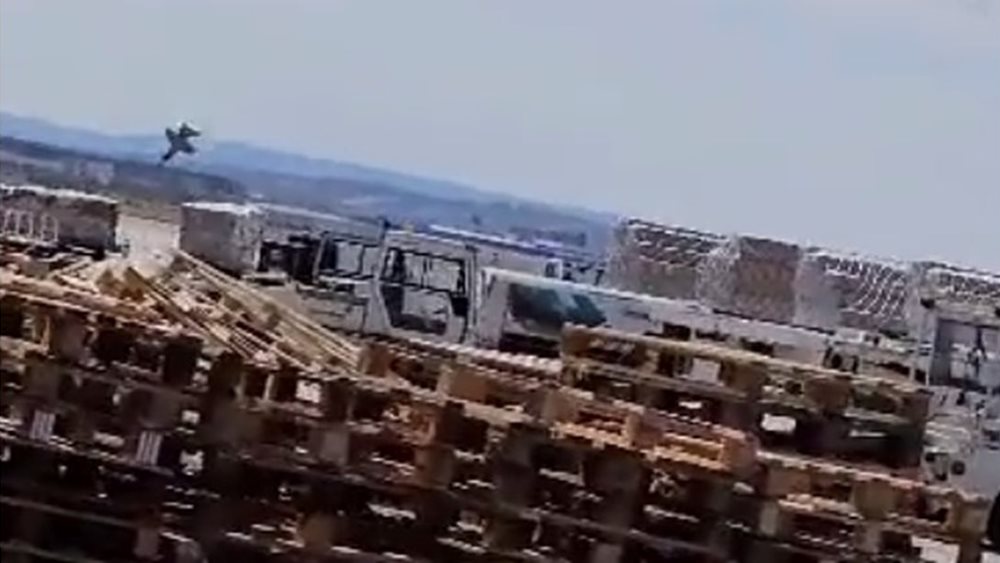 Συντριβή ισπανικού μαχητικού F-18 στη Σαραγόσα