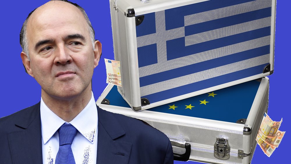 Σχέδιο για συμφωνία σε τρεις άξονες στις βαλίτσες του Μοσκοβισί