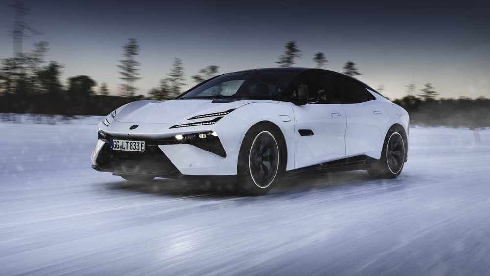 Lotus Emeya: Τελικό στάδιο δοκιμών στους -41 Κελσίου για το hyper GT των 905 ίππων