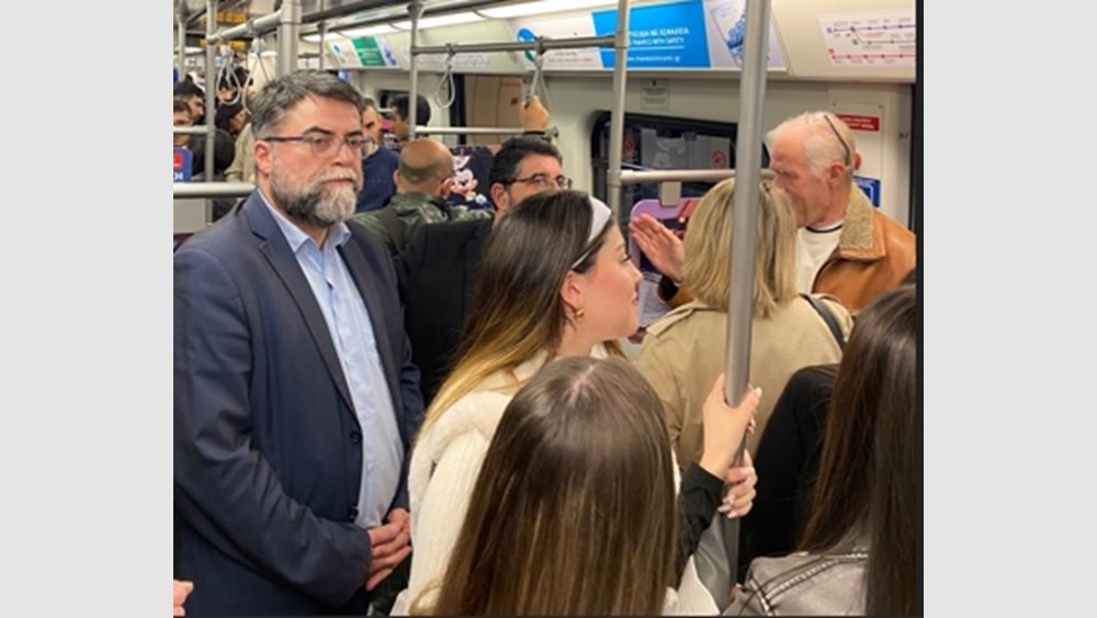 Βασίλης Οικονόμου: Νυχτερινή έξοδος με ασφάλεια για τους νέους με το Μετρό