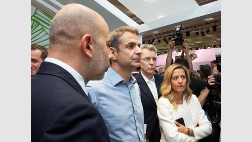 ΔΕΘ: Το περίπτερο της Google επισκέφθηκε ο Κυριάκος Μητσοτάκης