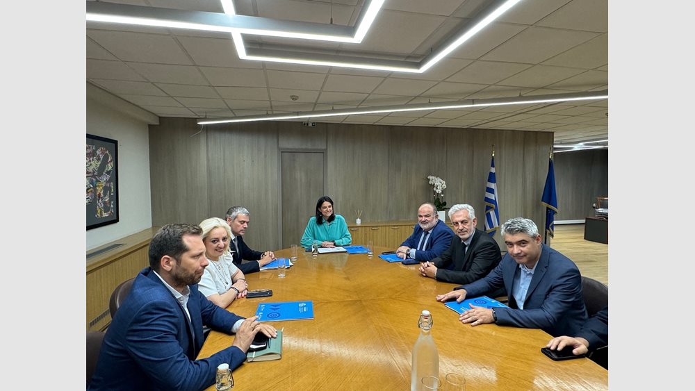 Συνάντηση Ν. Κεραμέως με το Προεδρείο της ΓΣΕΒΕΕ