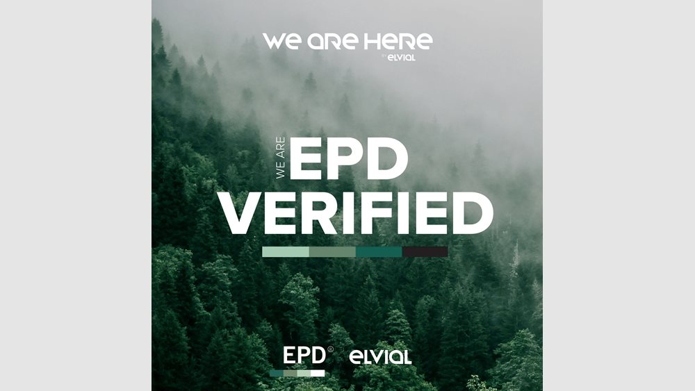 ELVIAL: Καλωσορίζει τα EPD’ s στα προϊόντα της
