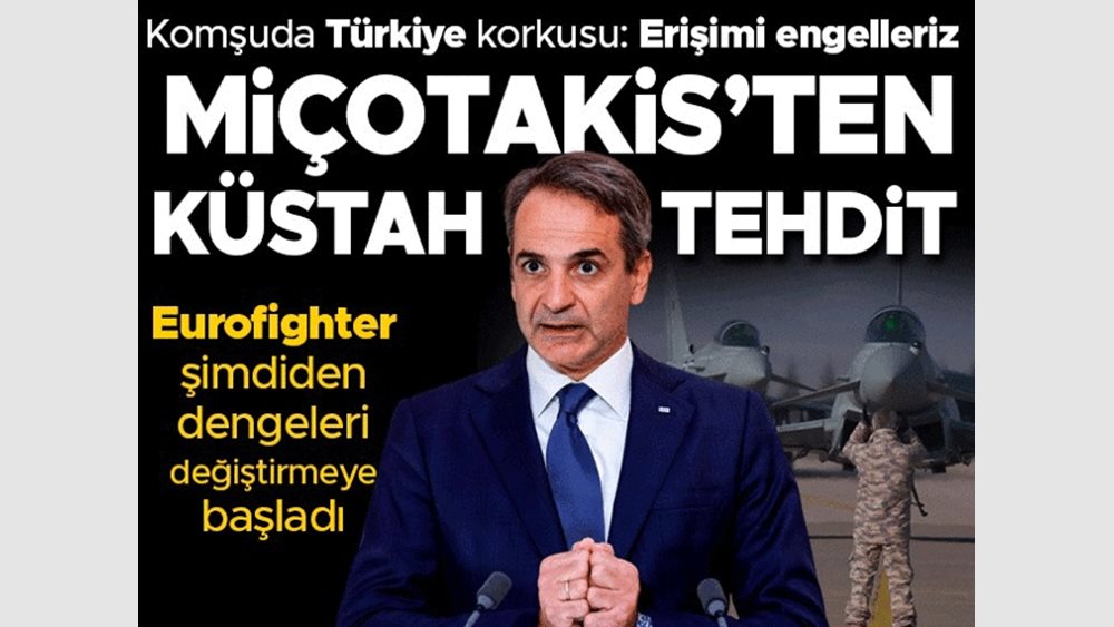 Hürriyet: Η συμφωνία για τα Eurofighter έγινε πρόβλημα για την Ελλάδα - "Αλαζονική απειλή Μητσοτάκη"