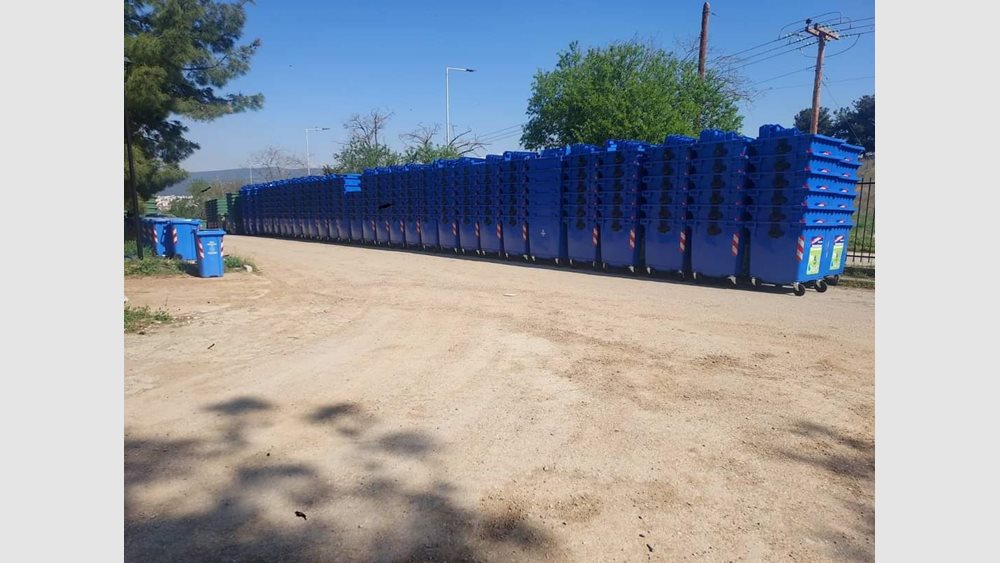 Με 700 νέους μπλε κάδους ενισχύεται o δήμος Θεσσαλονίκης