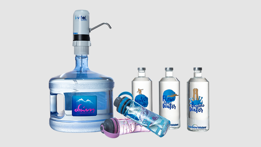 Γνωρίστε το νέο προϊόν AQUA PACK της εταιρείας RAINBOW WATERS