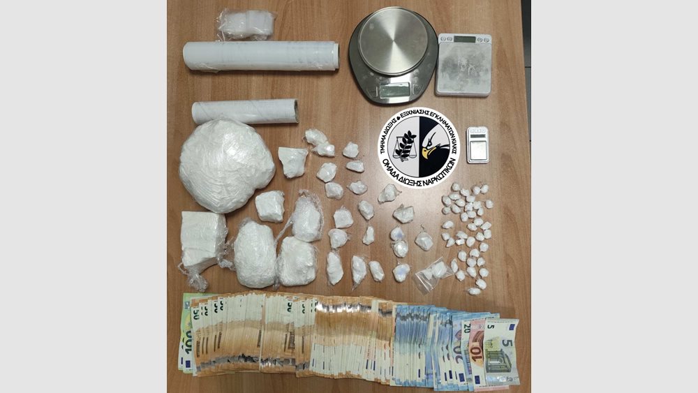 Θεσσαλονίκη: Συνελήφθη αλλοδαπός με 1,6 κιλά κοκαΐνης