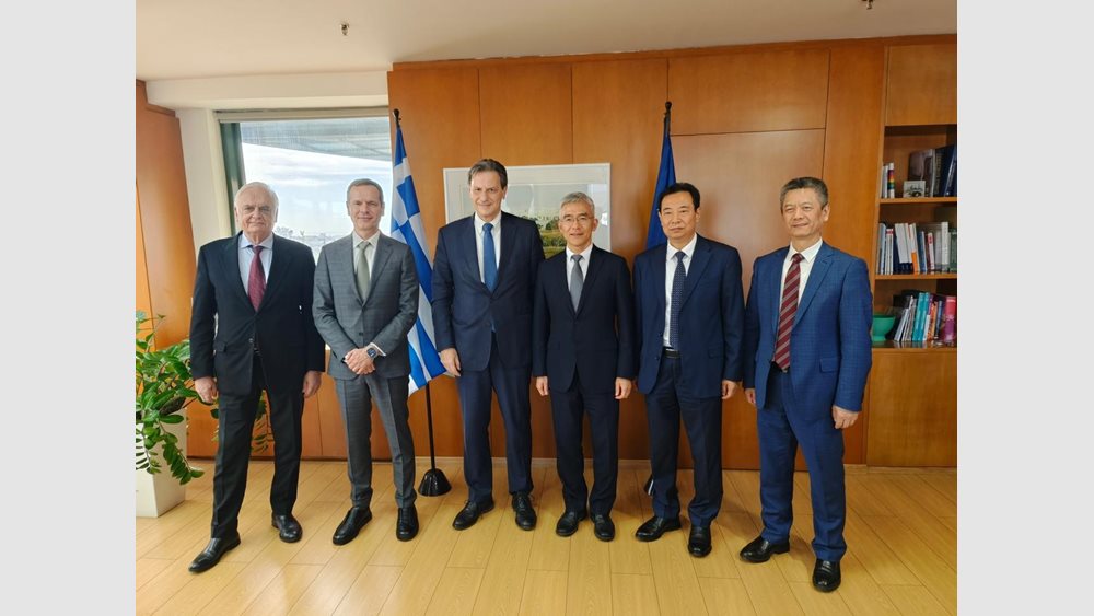 Συνάντηση της ηγεσίας ΥΠΕΝ με ΑΔΜΗΕ και State Grid Corporation of China