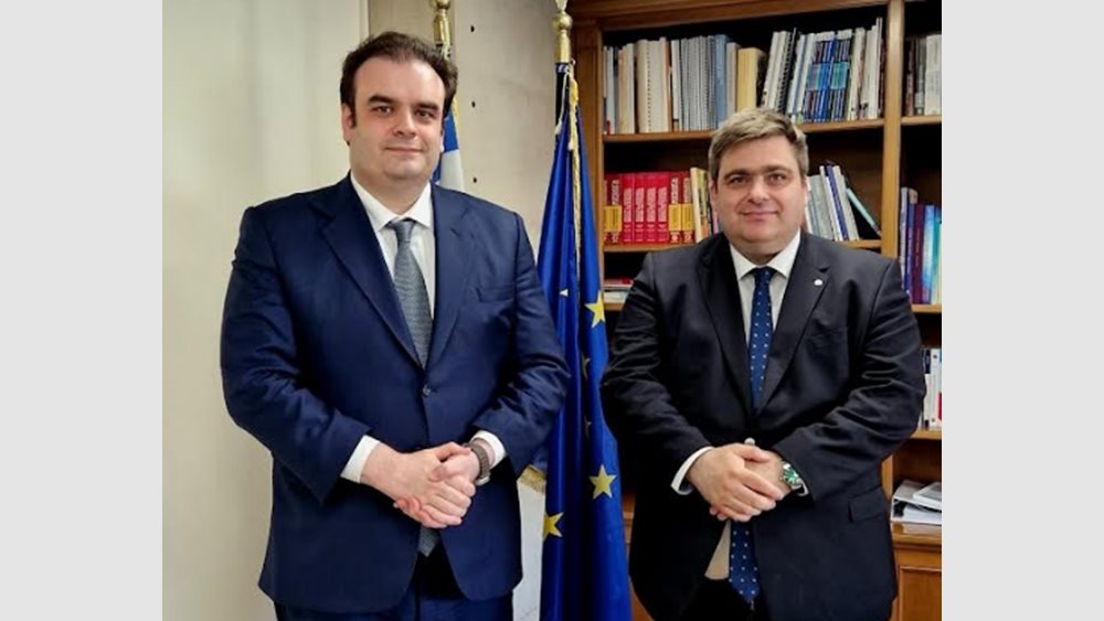 Συνάντηση Γ. Βουτσινά (ΚΕΕΕ) - Κ. Πιερρακάκη: Κοινός στόχος για μία πιο ανταγωνιστική, δυναμική και ανθεκτική ελληνική οικονομία