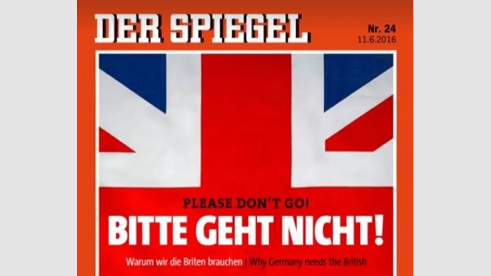 Der Spiegel για Brexit: Μη φεύγεις, σε παρακαλώ